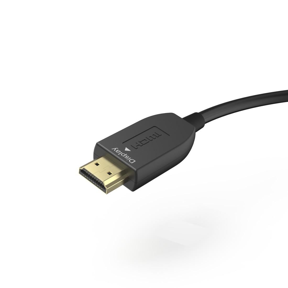 Оптичен активен кабел HAMA Optical, HDMI мъжко - HDMI мъжко, Ethernet, 8K, 205345-photo 3
