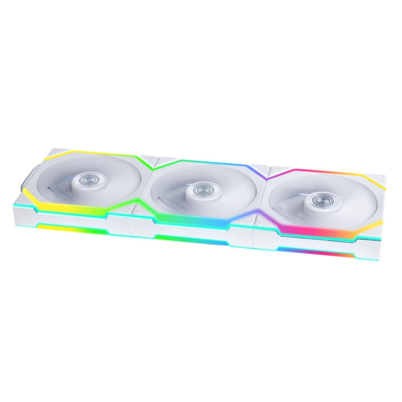 Вентилатори 3бр Lian Li UNI FAN SL Wireless ARGB PWM - 120 mm Бели + Контролер-photo 1