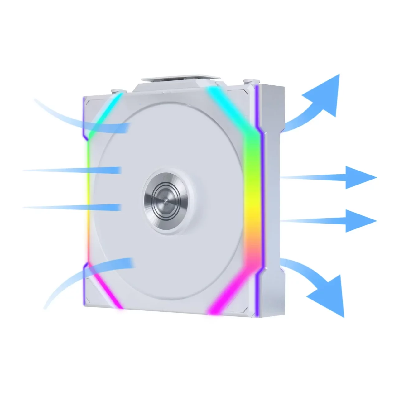 Вентилатори 3бр Lian Li UNI FAN SL Wireless ARGB PWM - 120 mm Бели + Контролер-photo 2