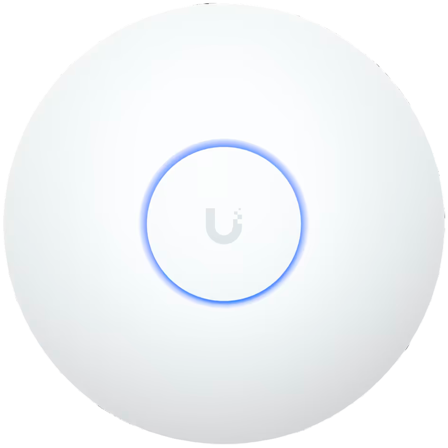 Ubiquiti UniFi U7-LR Long-Range Compact, ceiling-mount WiFi 7 AP with 5 spatial streams and extended signal range - U7-LR
