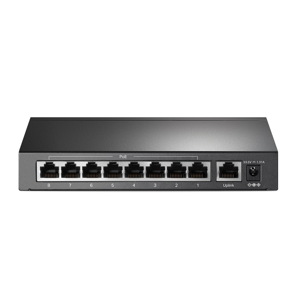 9-портов 10/100Mbps Desktop комутатор TP-Link TL-SF1009P с 8-PoE+ порта-photo 4