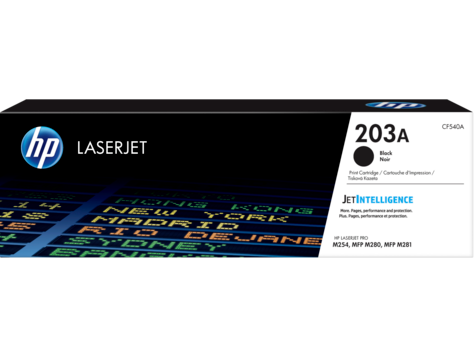 CF540A 203A BLACK LJ TONER
