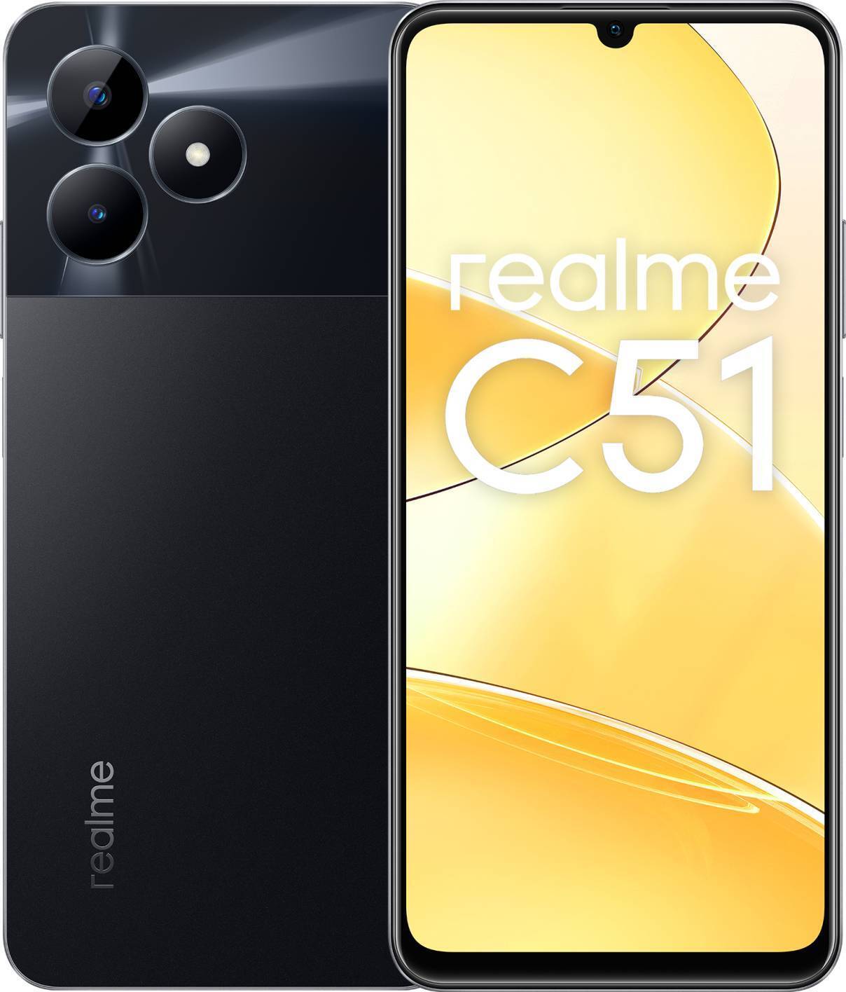 REALME C51 RMX3830 4+128 BLACK