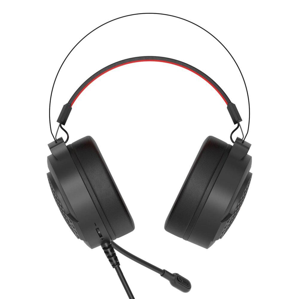 Геймърски слушалки Redragon Carmen H261 с RGB осветление - черни-photo 1