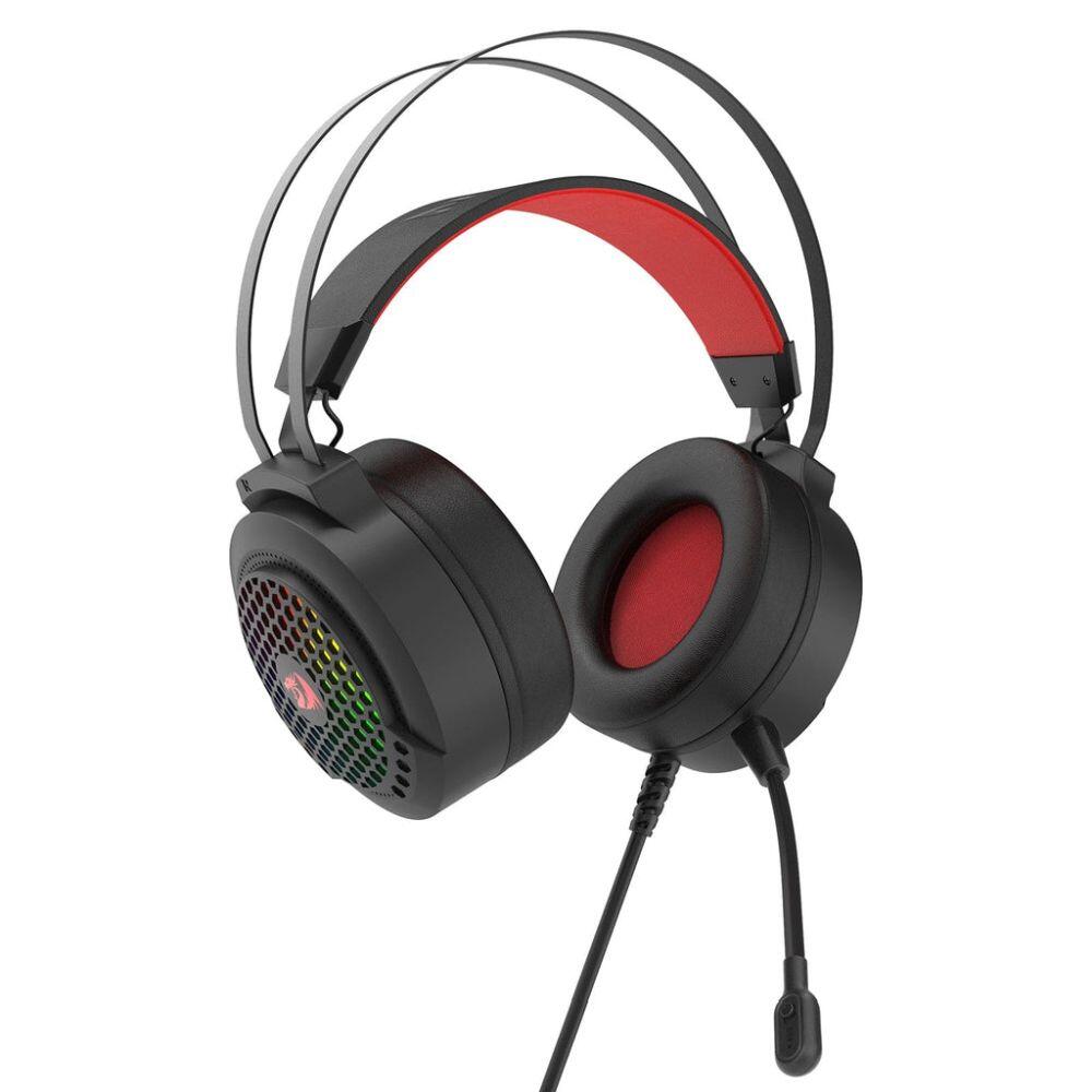 Геймърски слушалки Redragon Carmen H261 с RGB осветление - черни-photo 2