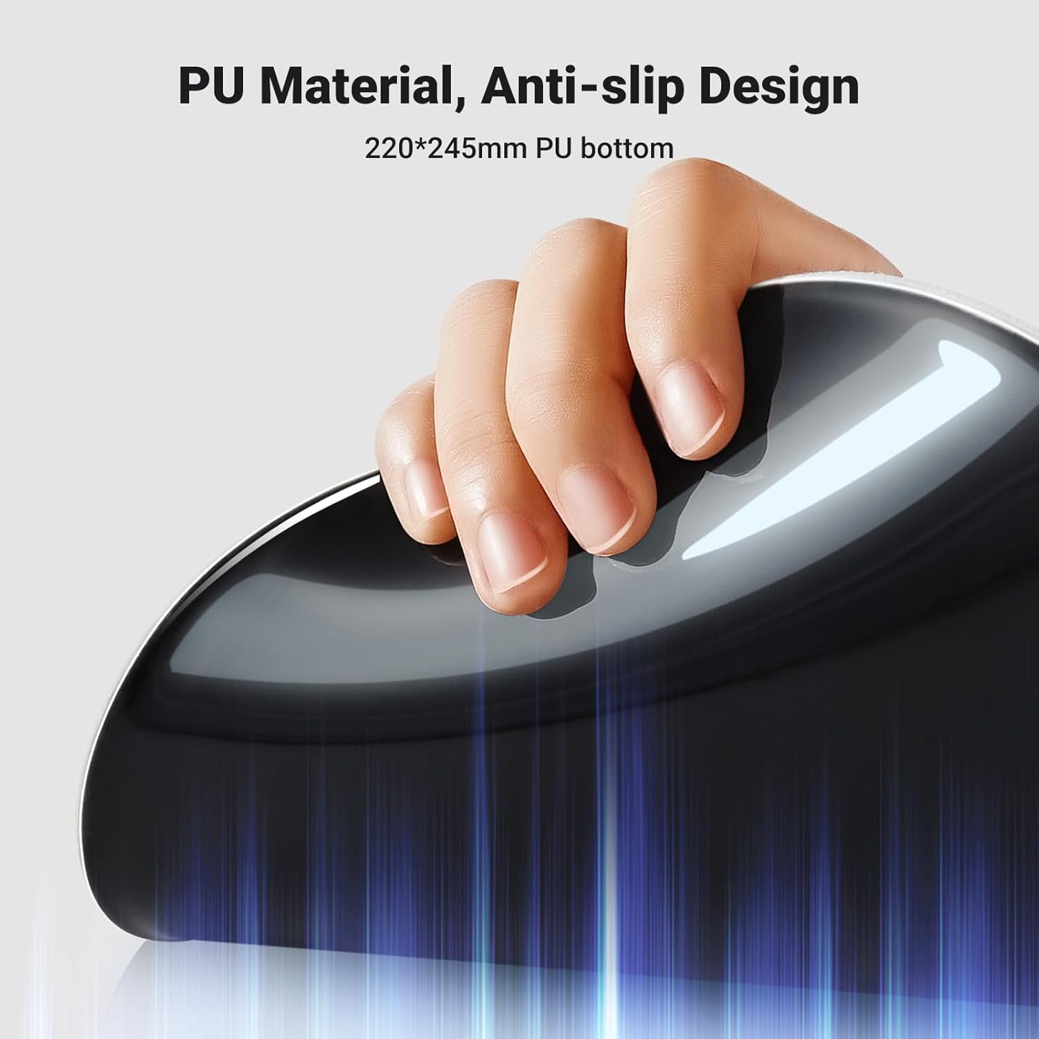 Ергономична подложка за мишка Ugreen LP668 25245 - черна-photo 6