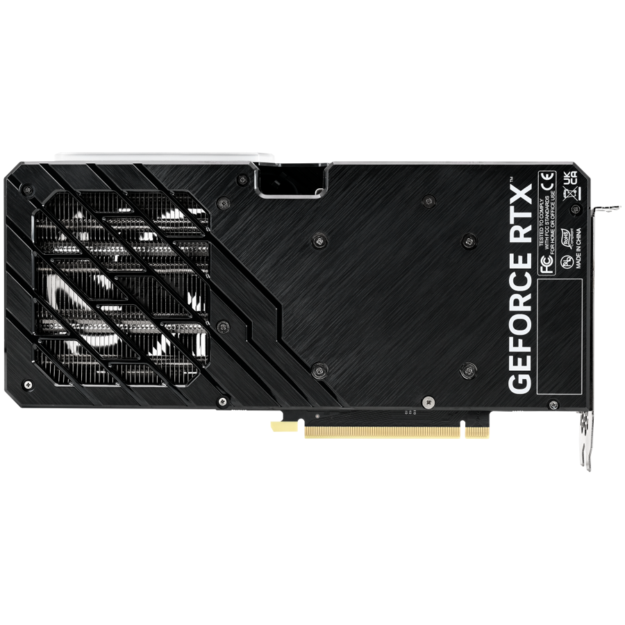 Gainward GeForce RTX4070 Ghost OC, 12GB GDDR6X, 192 Bit, 1x HDMI 2.1, 3x DP 1.4a, 2 Fan, 1x 8-pin power connector, recommended PSU 750W, NED4070S19K9-1047B-photo 4