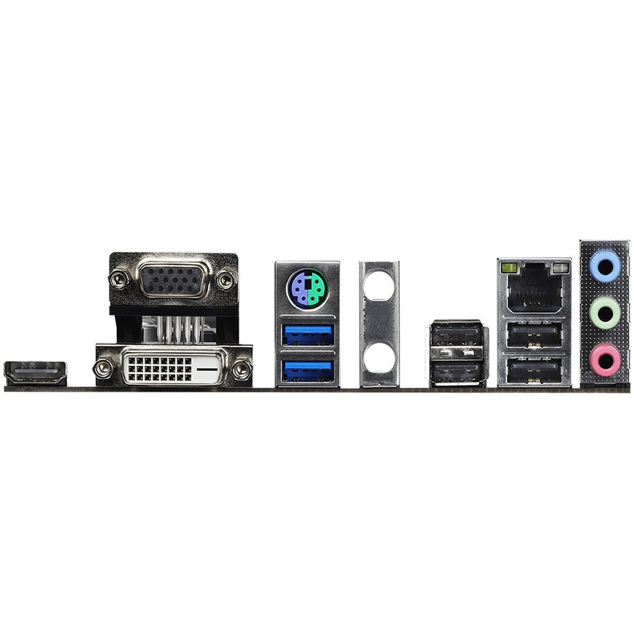 ASROCK Main Board Desktop H410/M2 (S1200, 2xDDR4,1xPCIe x16,1xPCI Ex1, 4 SATA3 ,1xUltra M.2, GLAN,VGA,DVI,HDMI,USB 3.1 ) mATX retail-photo 2