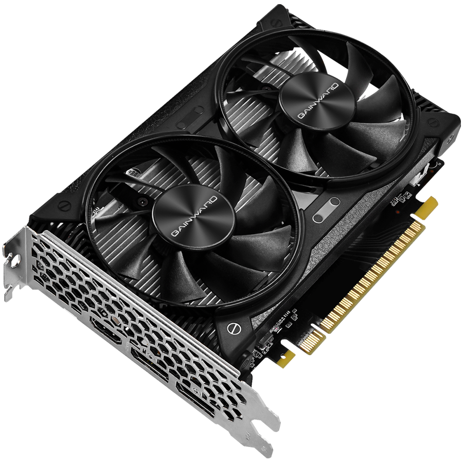 GAINWARD GeForce GTX1650 Ghost 4GB GDDR5 128bit, 1590MHz , 2x DP, 1x HDMI, 2 fans, 6 pin, recommended PSU 300W, NE6165001BG1-1175D-photo 2