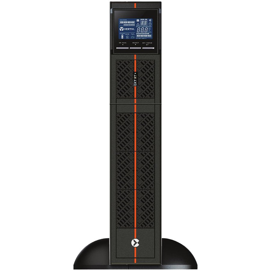 Vertiv Liebert GXT RT+ online UPS, 1000VA / 900W, Input: IEC60320 C14, Output: 6 x IEC60320 C13