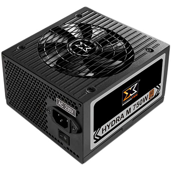 Xigmatek Hydra M 650 EN44214 EU, Full Modular, 650W, APFC DC to DC, AC 230V, 80 Plus Bronze, EU Power Cord, Color Box, 5Y Warranty