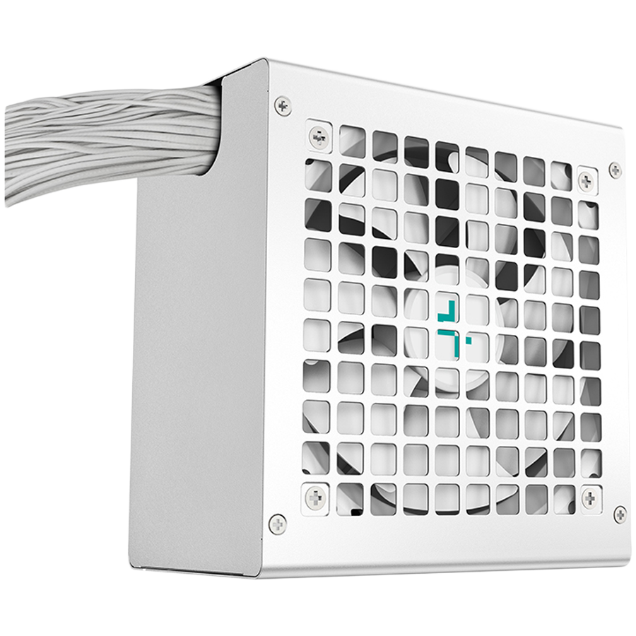 DeepCool PL750-D WH, 750W, 80 Plus BRONZE, ATX12V V3.1, Flat White Cables, Hydro Bearing, 120mm Fan, 150x140x86mm (W x L x H), White, OPP/OVP/SCP/OTP/OCP/UVP/SIP/NLO, R-PL750D-FC0W-EU-V2, 5Y-photo 2