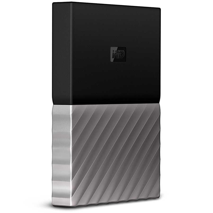 WD My Passport 256GB External SSD, USB 3.1 Gen2, Read/Write: 540 / 540 MB/s, cable: Type-C to Type-C, USB Type-C to Type-A adaptor-photo 1