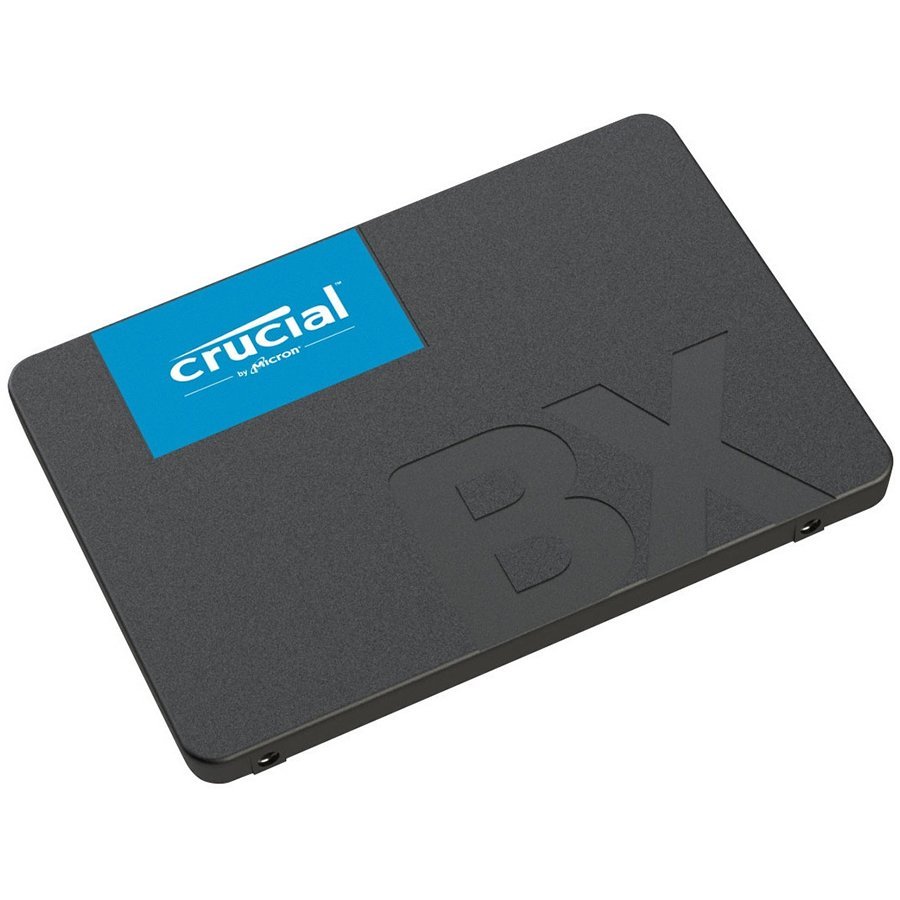 Памет SSD 2TB, Crucial BX500, SATA 6Gb/s, 2.5"(6.35 cm), скорост на четене 540 MB/s, скорост на запис 500 MB/s, CT2000BX500SSD1