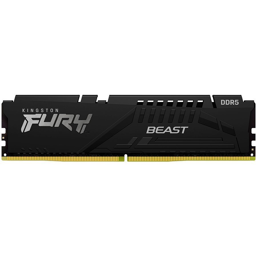 Kingston 16GB 6000MT/s DDR5 CL30 DIMM (Kit of 2) FURY Beast Black XMP - KF560C30BBK2-16
