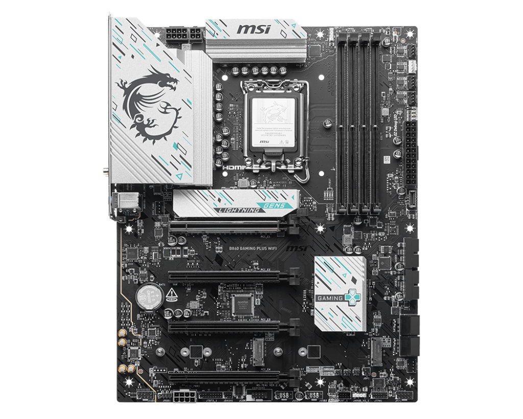 Дънна платка MSI B860 GAMING PLUS WIFI - 70585-photo 1