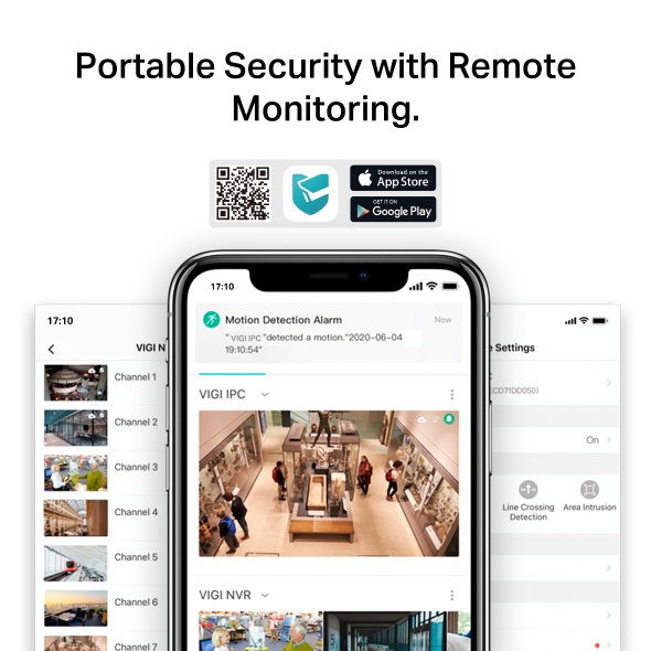 4MP външна пълноцветна Wi-Fi Bullet мрежова камера TP-Link VIGI C340-W-photo 2