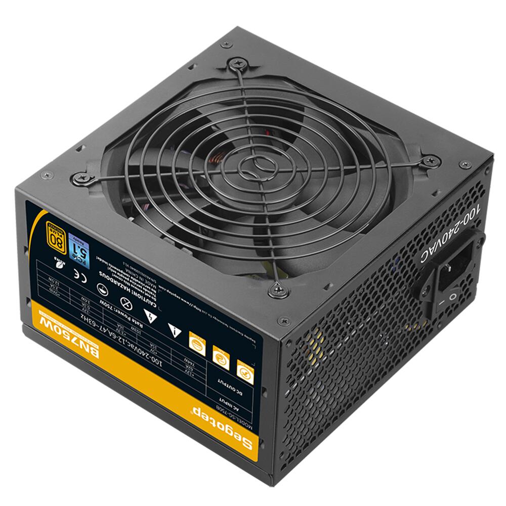Захранващ блок Segotep BN750W V2 750W 80PLUS Bronze PCIE 5.1 - черен-photo 1