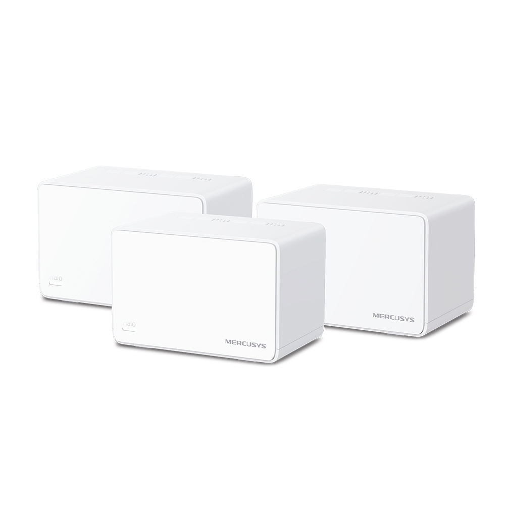 Безжична Wi-Fi Mesh система Mercusys Halo H80X 3-pack AX3000-photo 1