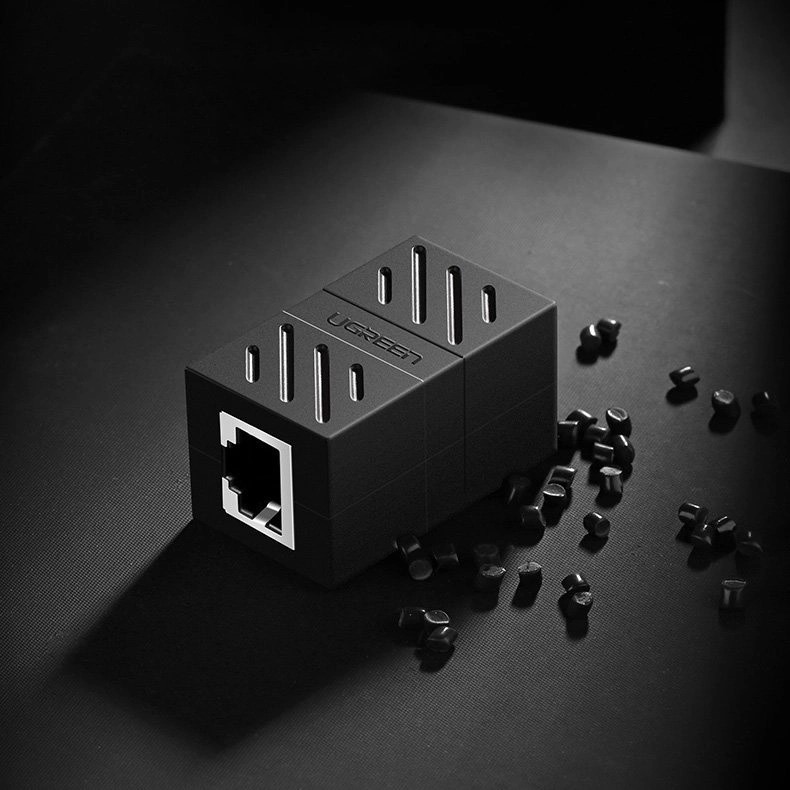 Мрежов кабелен конектор Ugreen Ethernet RJ45 10 Gbps NW114 20390 64234 - черен-photo 4