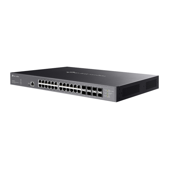 32-портов 10GE L2+ управляем комутатор с 24-портов PoE++ TP-Link Omada SX3832MPP-photo 2