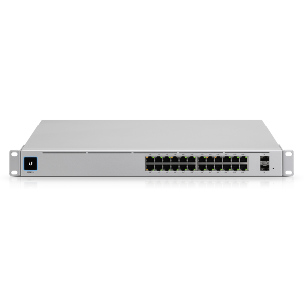 24-портов гигабитен комутатор Ubiquiti UniFi USW-Pro-24 c 2 SFP+ порта-photo 3