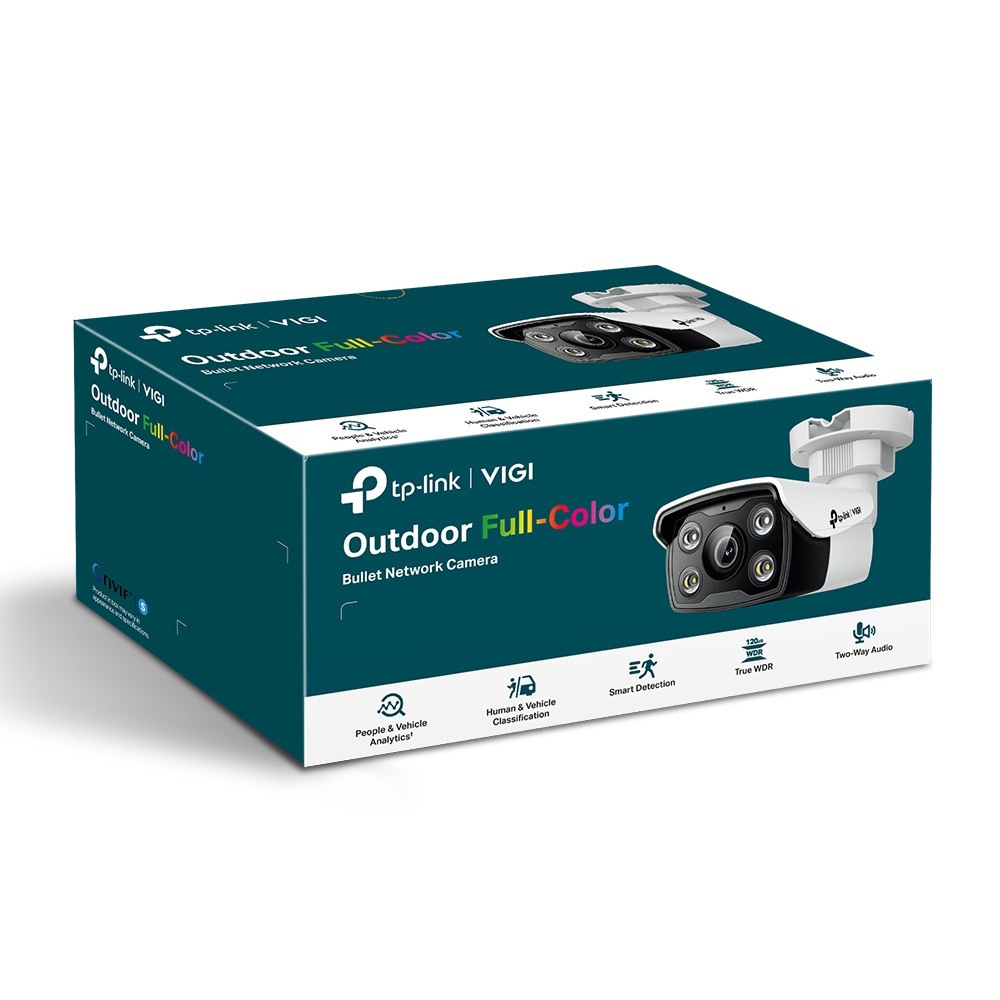 5MP външна пълноцветна булет мрежова камера TP-Link VIGI C350-photo 1
