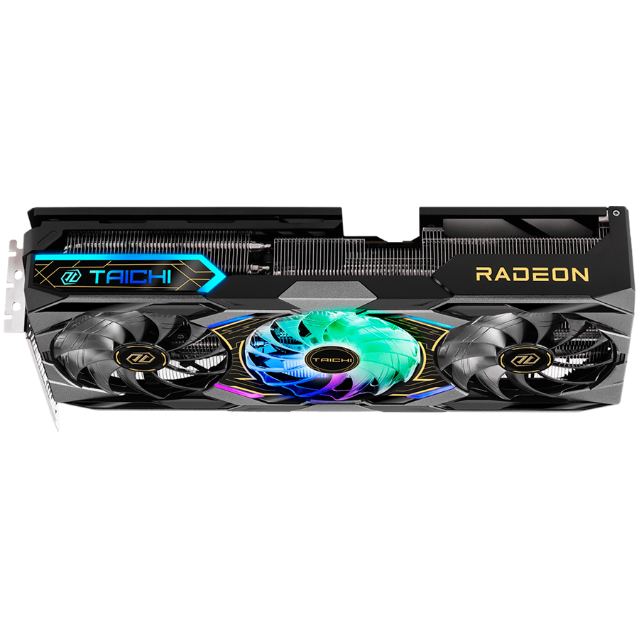 ASROCK Video Card AMD Radeon RX 9070 XT Taichi OC 16GB GDDR6 256-bit HDMI 3x DP-photo 3