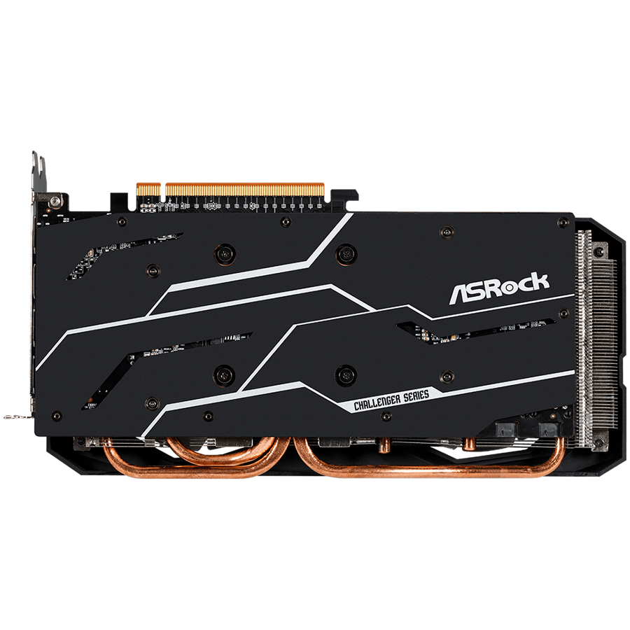 Asrock AMD Radeon RX6700XT Challenger D 12G, GDDR6 192 bit, 1xHDMI, 3xDP 1.4, power 2x8 pin, recomended PSU 650W.-photo 3