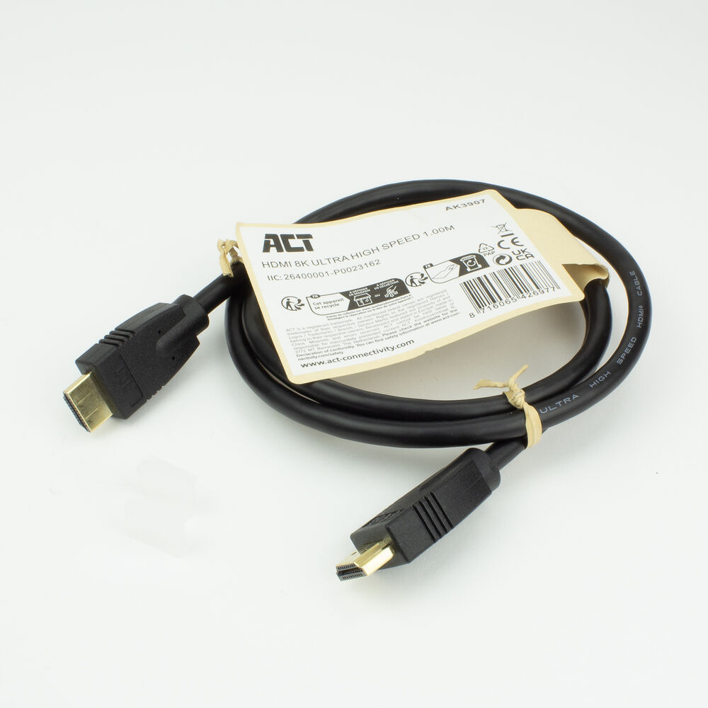 ACT HDMI 8K Ultra High Speed кабел, 1.0M-photo 3