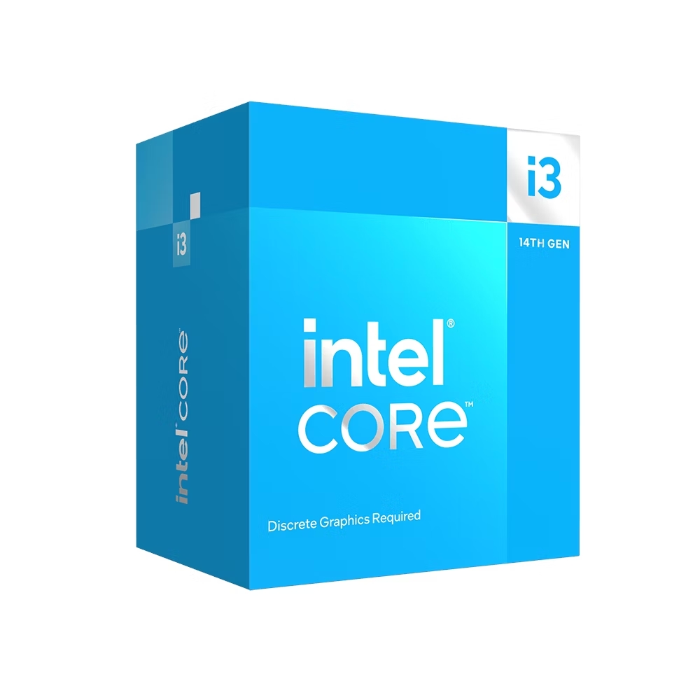 Intel Core i3-14100F 4C/8T (3.5GHz / 4.7GHz Boost, 12MB, 58W, LGA1700) - BX8071514100F