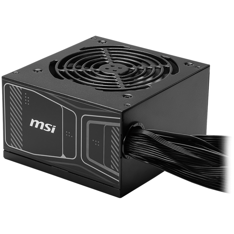 Захранване MSI MAG A750GN PCIE5, 750W, 80 Plus Gold, 120mm Fluid Dynamic Bearing Fan - MAG_A750GN_PCIE5-photo 1