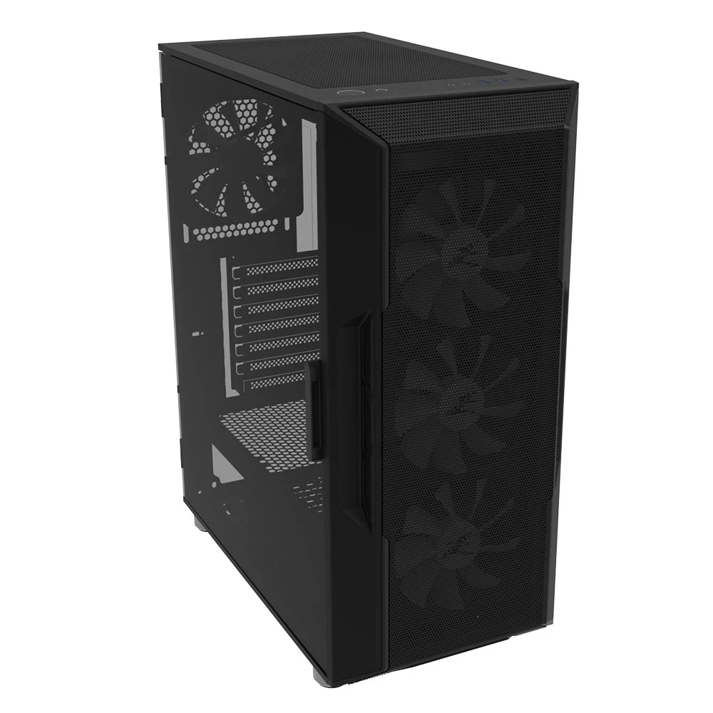 Zalman Zalman кутия Case ATX I3 NEO Black RGB, Mesh - ZM-I3-NEO-BK-photo 6