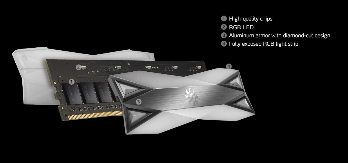 2X8G DDR4 3600 ADATA SPEC D60G-photo 4