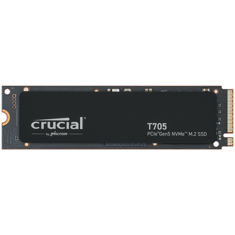 Crucial T705 2TB PCIe Gen5 NVMe M.2 SSD - (1005) - CT2000T705SSD3