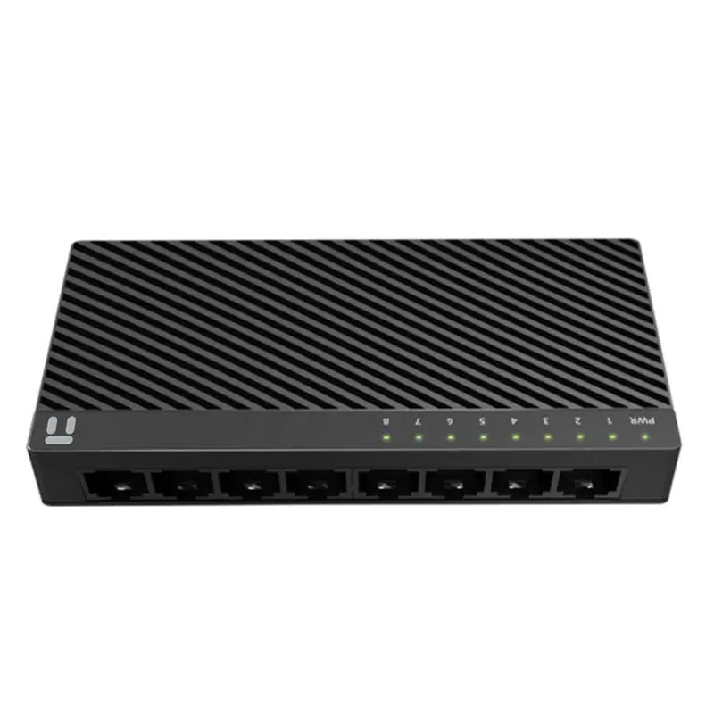 8 Port Fast Ethernet Switch, Plastic housing ST3108C