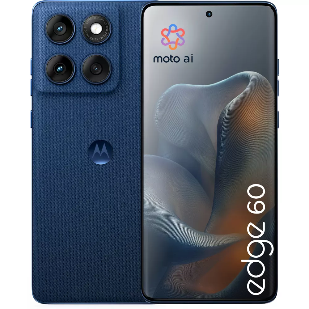 Смартфон Motorola Edge 60, 12GB, 256GB, PANTONE Gibraltar Sea - PB7H0018PL