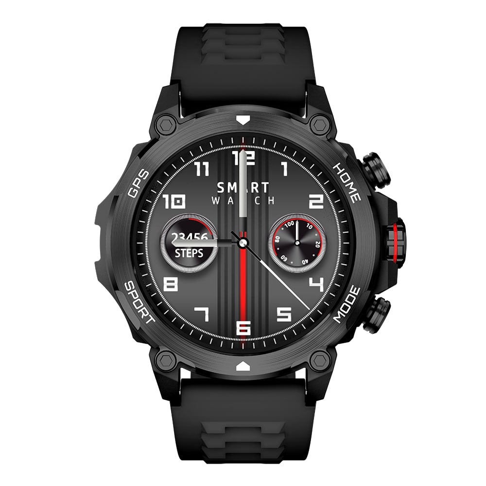 Смарт часовник Aurafit G6, Amoled, Черен - 73122-photo 1