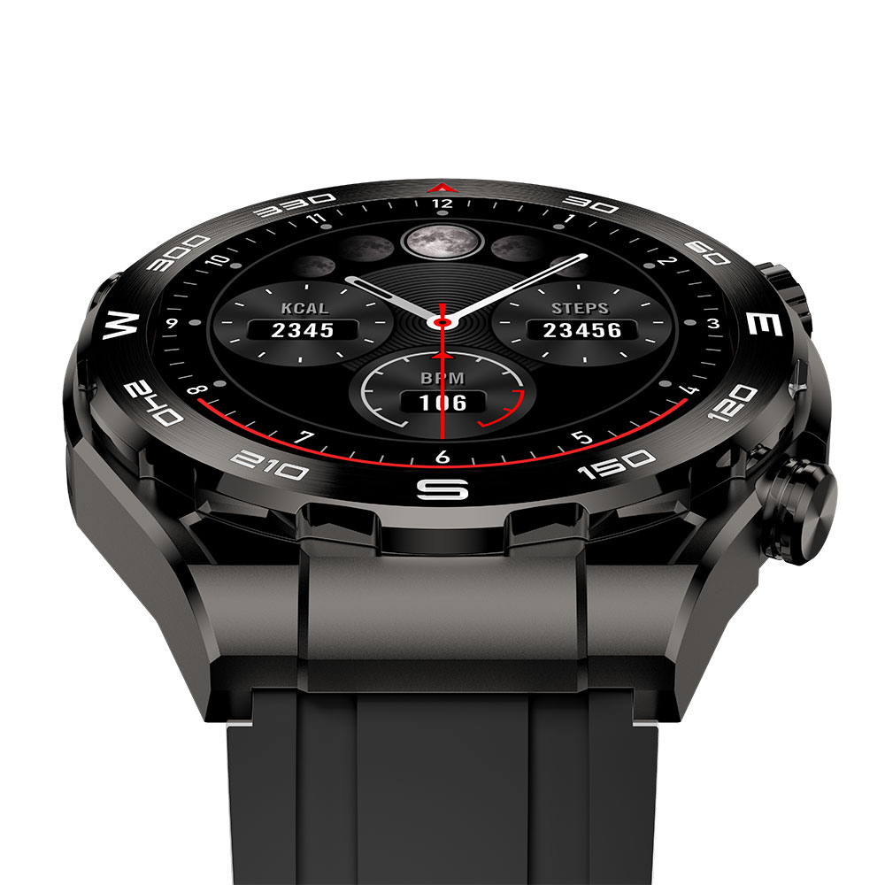 Смарт часовник Aurafit AM13, Amoled, Черен - 73130-photo 4