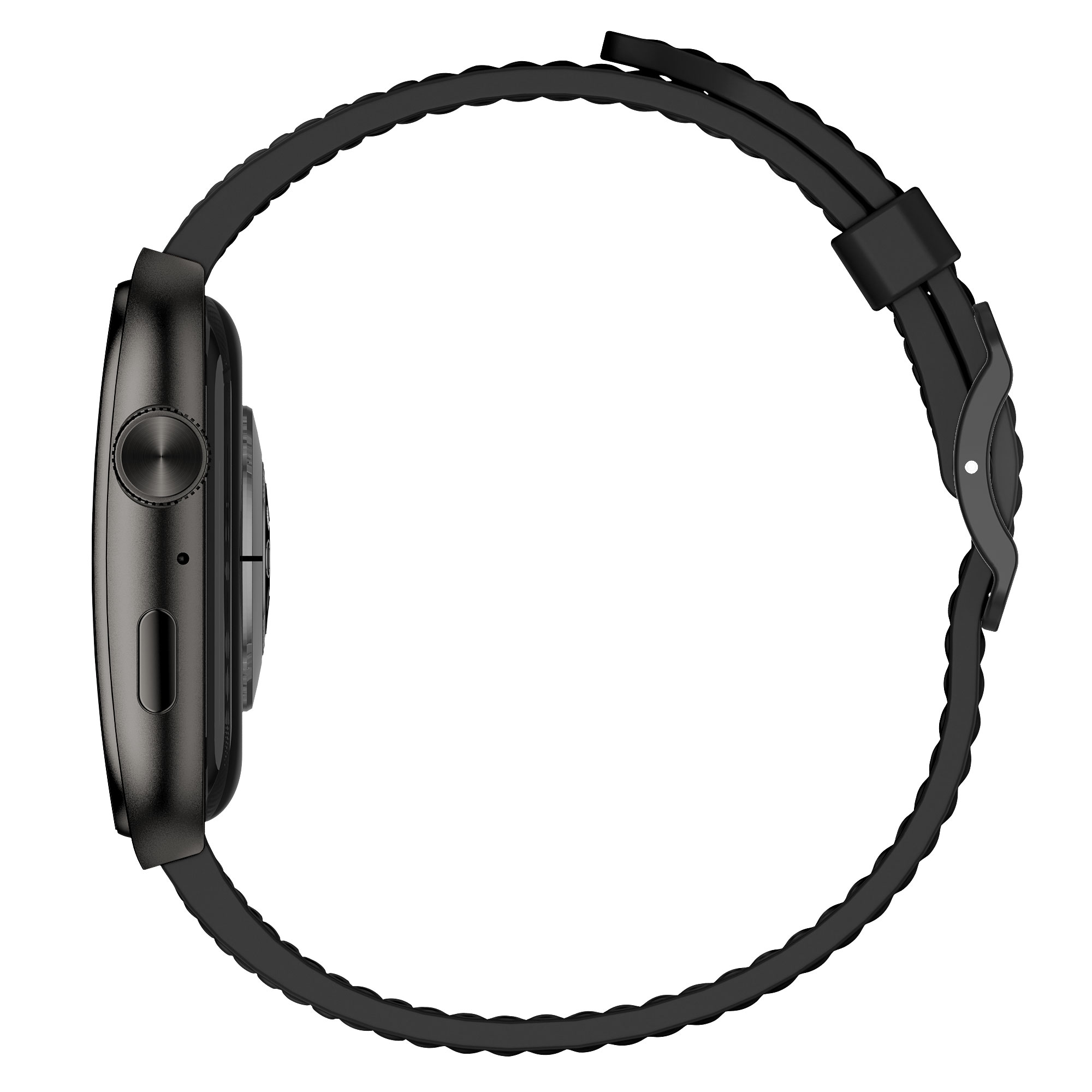 Смарт часовник Aurafit AM10B, Amoled, Черен - 73132-photo 2