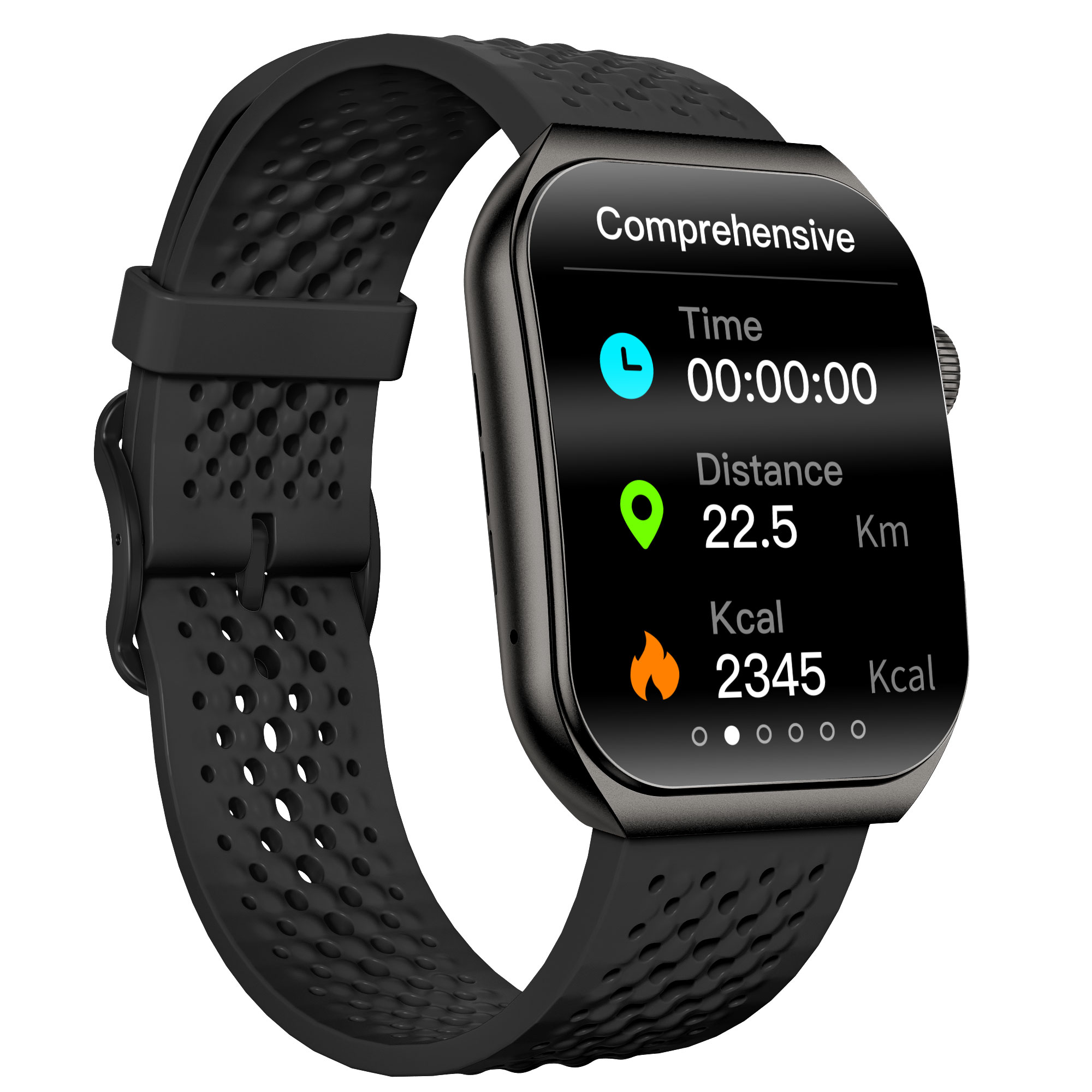 Смарт часовник Aurafit AM10B, Amoled, Черен - 73132-photo 4