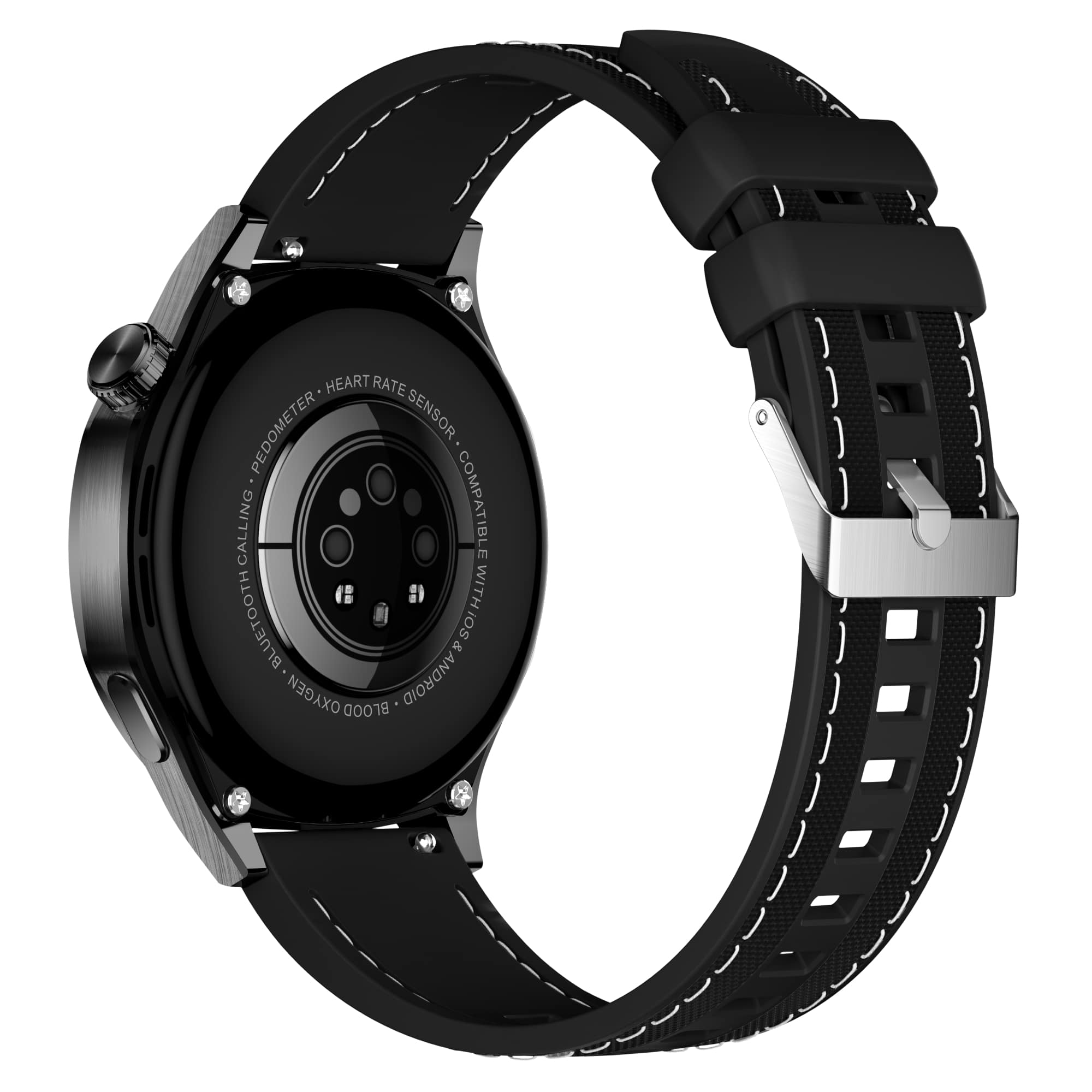 Смарт часовник Aurafit AM29, Amoled, Черен - 73126-photo 2