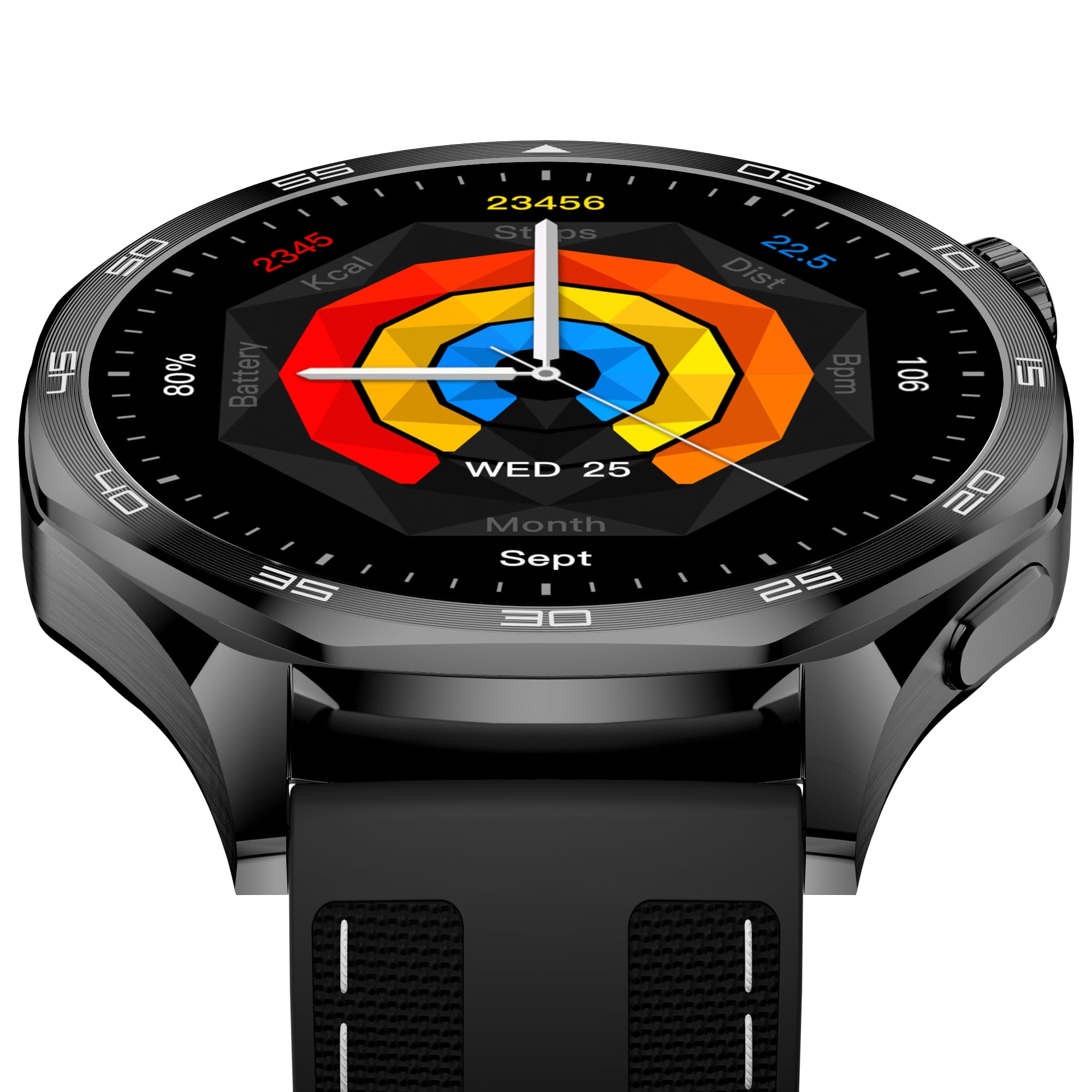 Смарт часовник Aurafit AM29, Amoled, Черен - 73126-photo 3