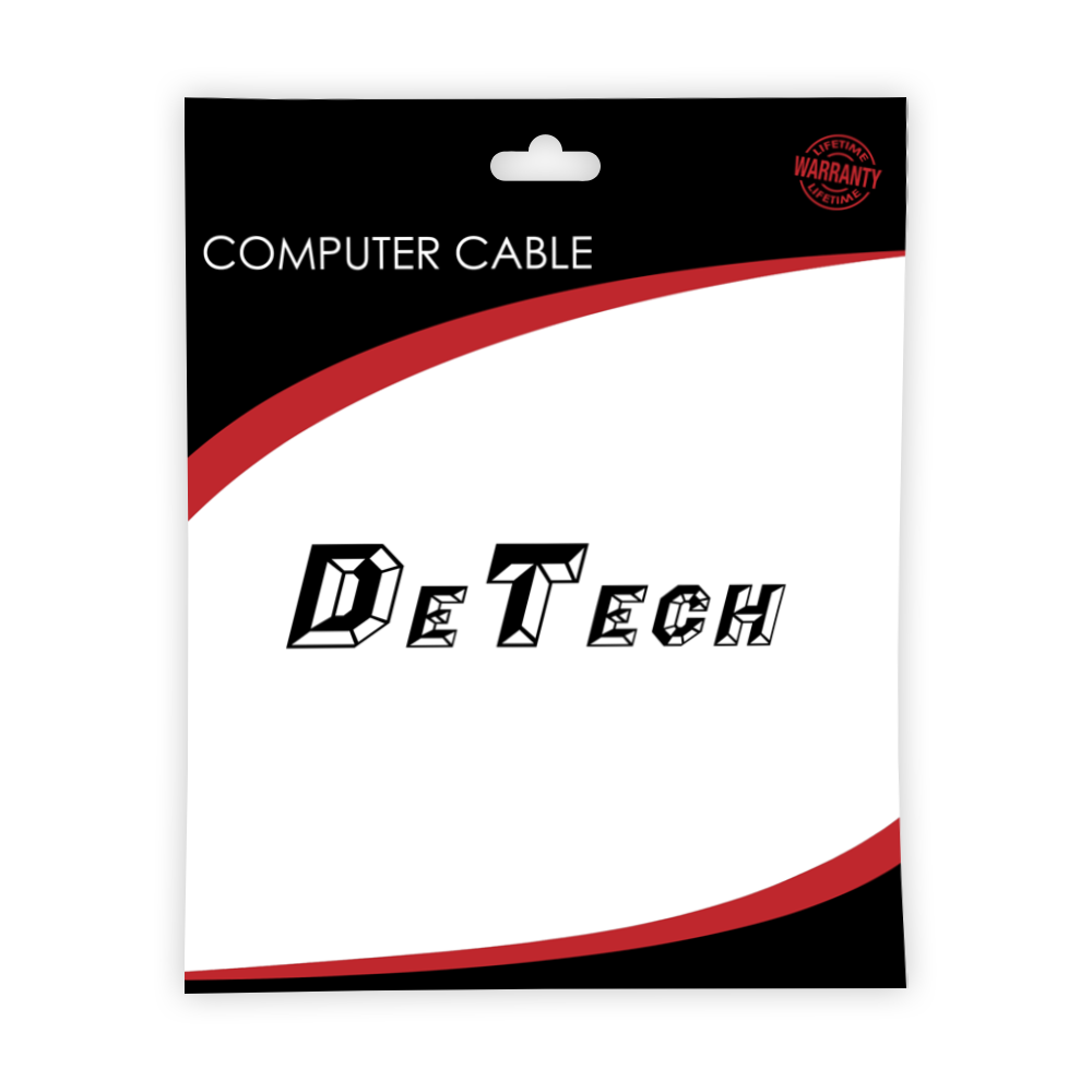 Кабел DeTech HDMI - HDMI M/М, 1.8m, С оплетка и ферит -18018-photo 2