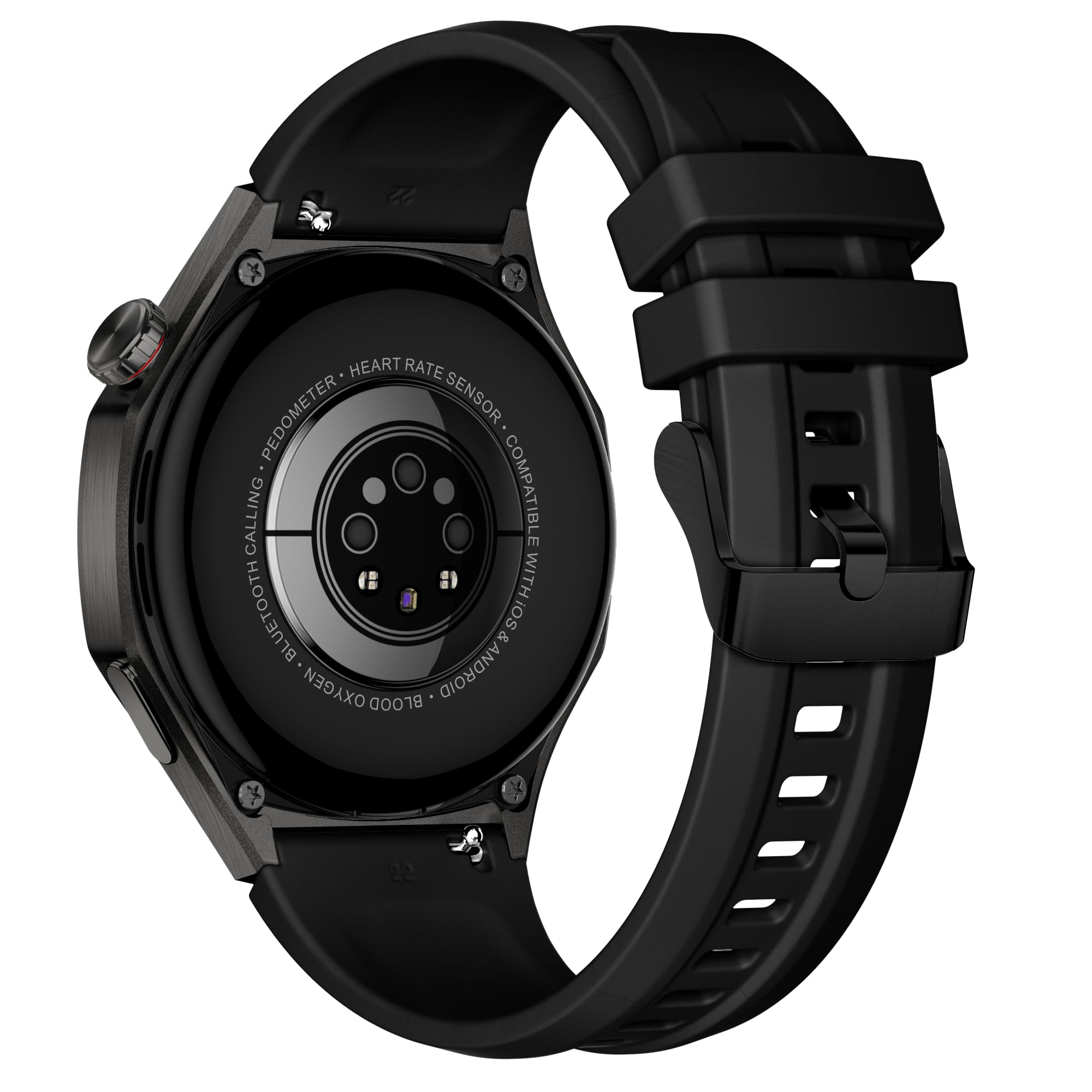 Смарт часовник Aurafit AM34, Amoled, Черен - 73124-photo 2