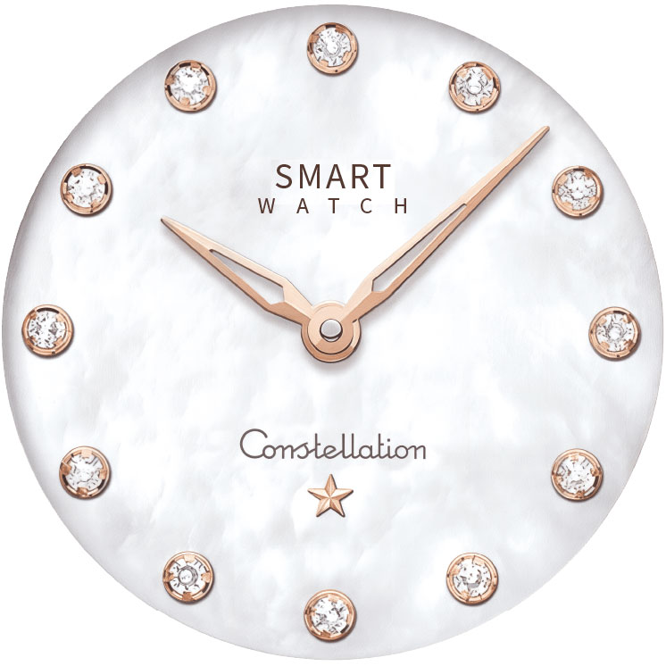 Смарт часовник Aurafit AM12, Amoled, Златист - 73131-photo 1