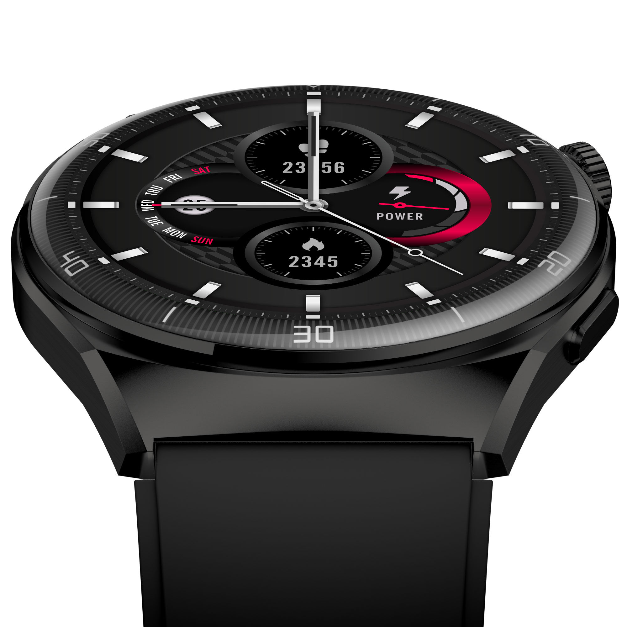 Смарт часовник Aurafit AM05, Amoled, Черен - 73133-photo 5