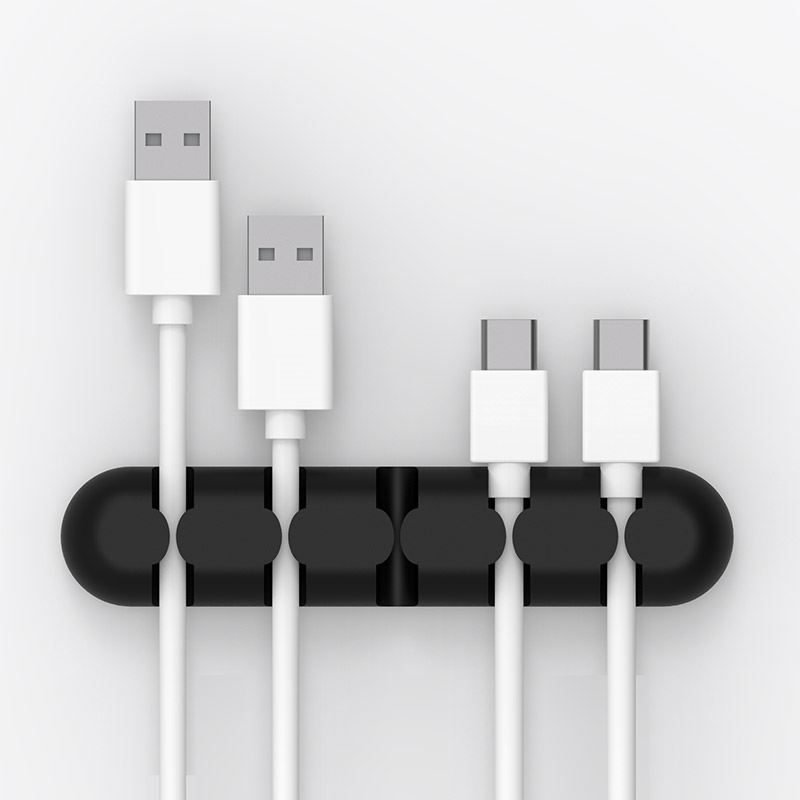 Държач на кабели Orico CBS5 в черен цвят