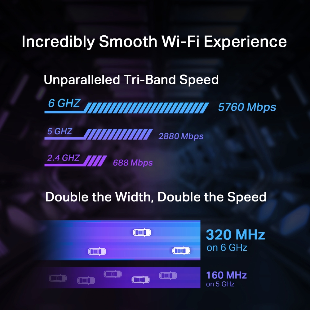 3-лентов Bluetooth 5.4 Wi-Fi 7 PCIe адаптер TP-Link Archer TBE550E BE9300-photo 5