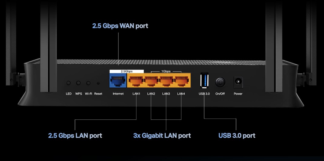 2-лентов Wi-Fi 7 рутер TP Link Archer BE230 BE3600-photo 6
